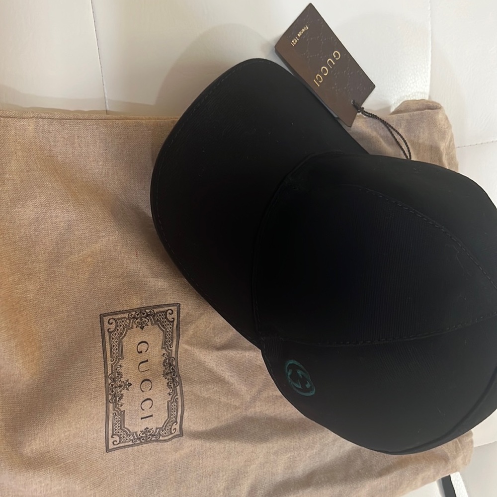 Web stripe Gucci hat